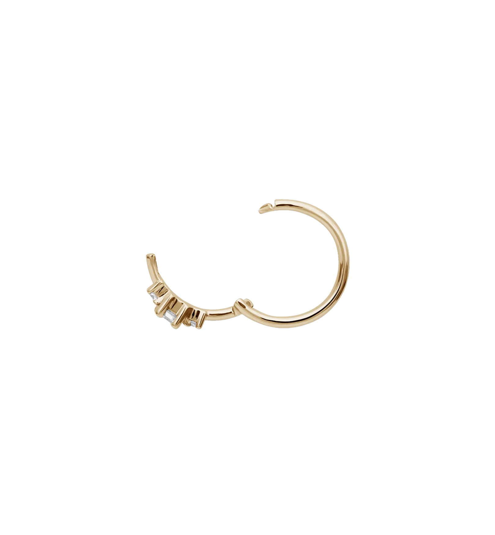 Maria Tash Diamond Princess Earring 14K - Image 3