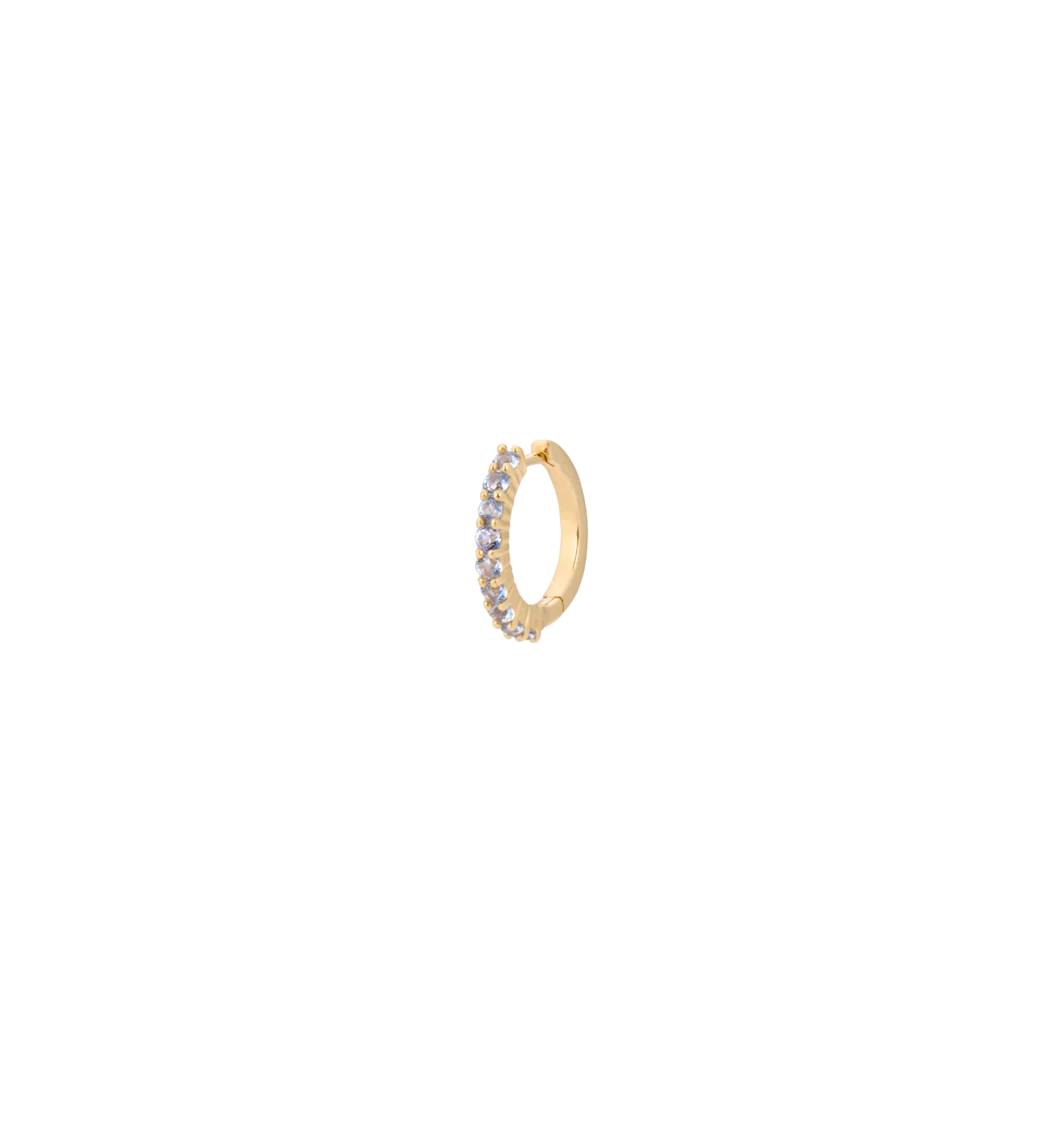 Single Birthstone Ring Earring 14K - Image 14