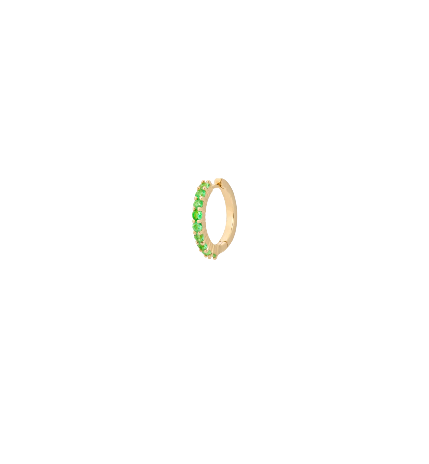 Single Birthstone Ring Earring 14K - Image 8