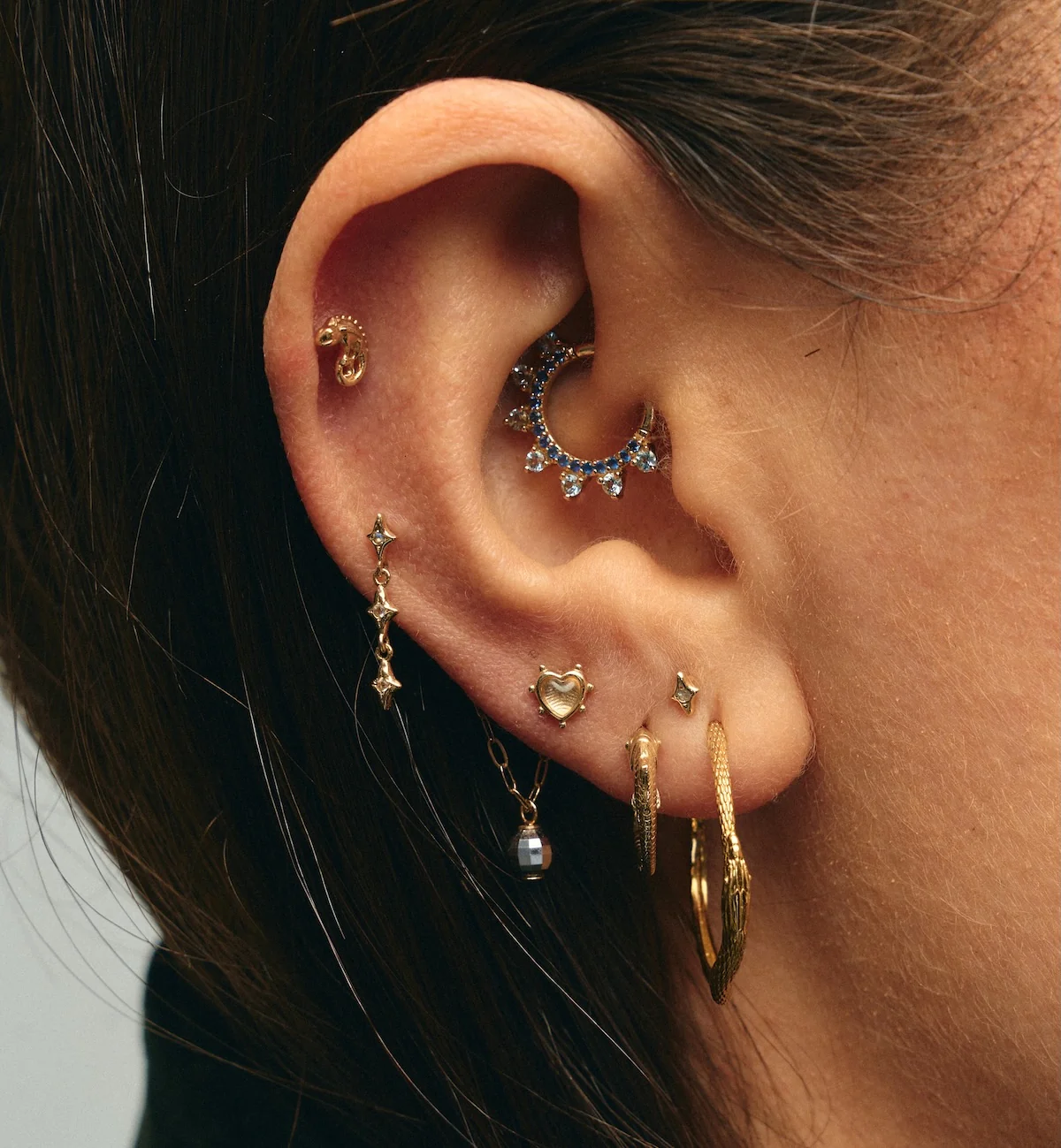 Twined Souls Piercing Front 14K - Image 3
